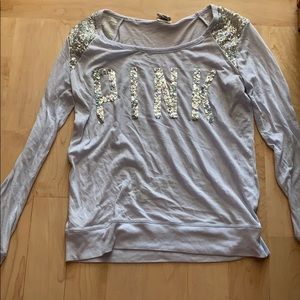 Pink brand long sleeve shirt